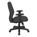 3121-226 Mid Back 2-to-1 synchro Tilt Chair with 2 -Way Adjustable Soft Padded Arms