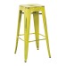 BRW3030A4-AL Bristow 30" Antique Metal Barstool, Antique LIME FINISH, 4 PACK