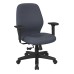 3121-R105 Mid Back 2-to-1 synchro Tilt Chair with 2 -Way Adjustable Soft Padded Arms