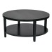 MRG12-BK Merge 36" Round Coffee Table