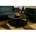 MRG12-BK Merge 36" Round Coffee Table