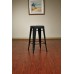 BRW3026A4-AB Bristow 26" Antique Metal Barstool, Antique BLACK FINISH, 4 PACK