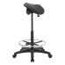 ST205-R107 Backless Stool with Saddle Seat