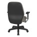 3121-294 Mid Back 2-to-1 synchro Tilt Chair with 2 -Way Adjustable Soft Padded Arms