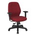 3121-K114 Mid Back 2-to-1 synchro Tilt Chair with 2 -Way Adjustable Soft Padded Arms