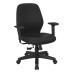 3121-R107 Mid Back 2-to-1 synchro Tilt Chair with 2 -Way Adjustable Soft Padded Arms