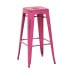 BRW3030A2-AP Bristow 30" Antique Metal Barstool, Antique PINK FINISH, 2-PACK