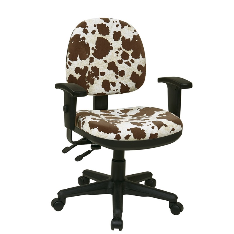 8180-243 Sculptured Ergonomic Managers Chair with Adjustable Arm