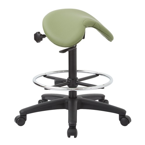 ST205-R106 Backless Stool with Saddle Seat