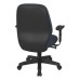 3121-104 Mid Back 2-to-1 synchro Tilt Chair with 2 -Way Adjustable Soft Padded Arms