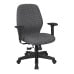 3121-K102 Mid Back 2-to-1 synchro Tilt Chair with 2 -Way Adjustable Soft Padded Arms