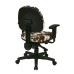 8180-243 Sculptured Ergonomic Managers Chair with Adjustable Arm