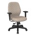 3121-K110 Mid Back 2-to-1 synchro Tilt Chair with 2 -Way Adjustable Soft Padded Arms