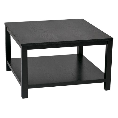 MRG12SR1-BK Merge 30" Square Coffee Table