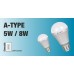 5W LED A19 Bulb Dimmable Soft White