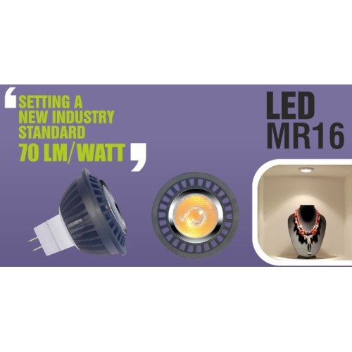 4.5W LED MR16 Warm White Flood