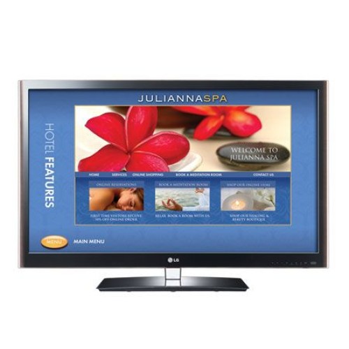 47" class 47 measured diagonally Pro Centric TM LCD Widescreen HDTV with Applications Platform 47LV555H