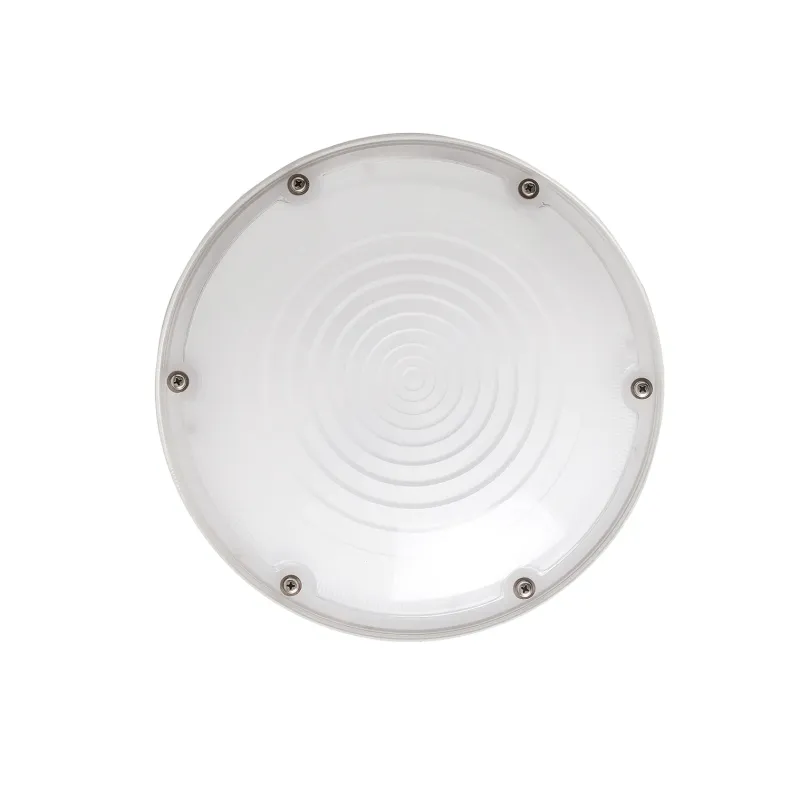 30/40/60W Wattage Selectable LED Round Canopy Light CCT 5000K AC 120-277V | 3NCP-30/40/60W-50K