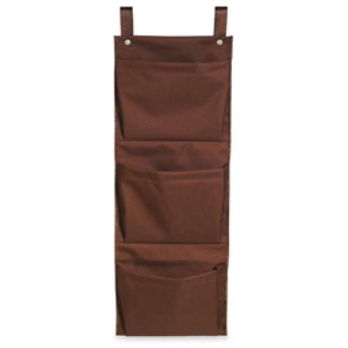 Housekeeping Caddy Bag, 3 Pocket , Brown, PVCAD3