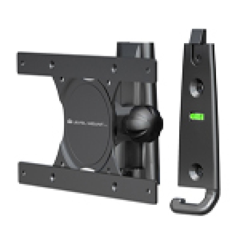 Universal Tilt: Pan,Tilt Position Fits upto 30" TV's and 60lbs TV Mounts