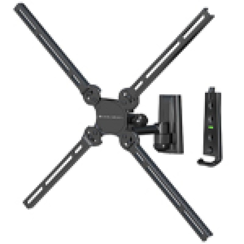 Universal Full Motion: Pan, Tilt, Extend 6.5" Fits upto 40" TV's and 100 lbs TV Mounts