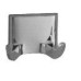 Double Robe Hook - Polished Chrome