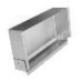 Recessed Vanity Style Tissue Dispenser - Galvanized Steel