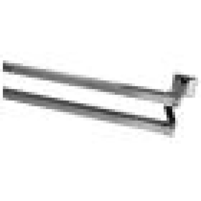 18" x 3/4" Aluminum Double Towel Bar - Polished Chrome