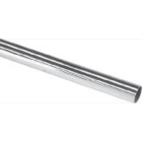 18" x 3/4" Diameter Rounded Towel Bar Only - Polished Chrome