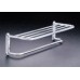 18" Towel Shelf with Bar / Exposed Screw Mount - Polished Chrome