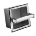 Recessed Extra Paper Roll Holder - Stainless Steel